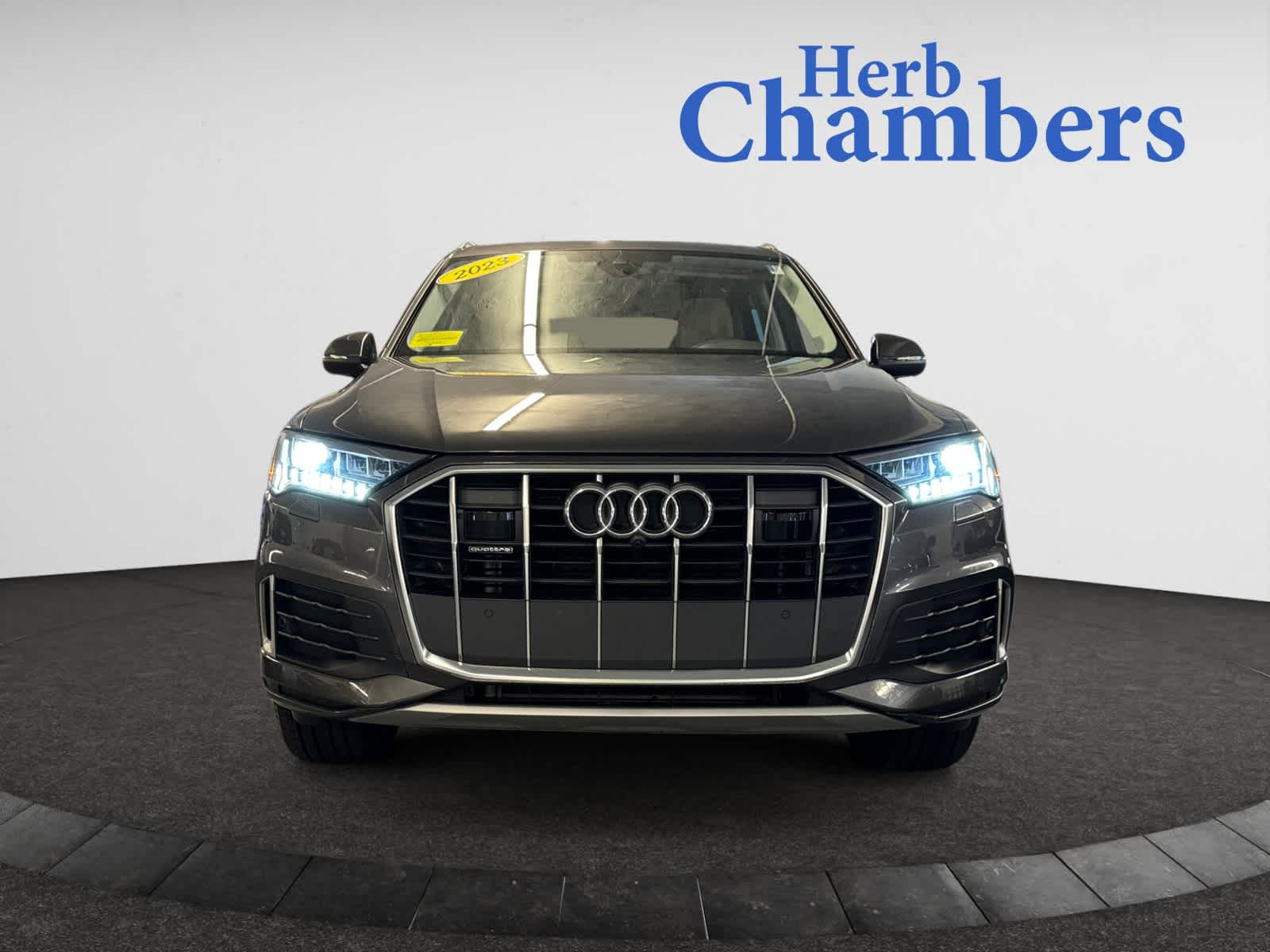 Used 2023 Audi Q7 Premium Plus with VIN WA1LCBF76PD029388 for sale in Brookline, MA