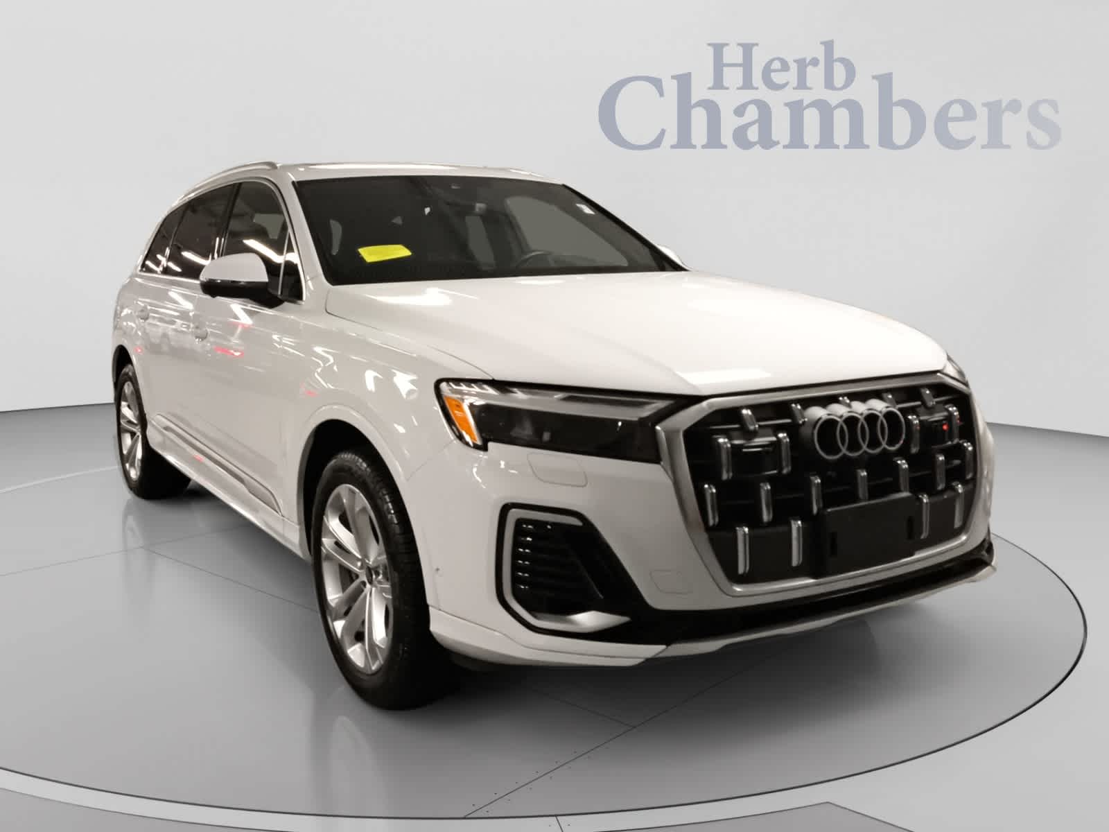 Glacier White Metallic 2025 Audi Q7 SUV / Crossover All-Wheel Drive Automatic