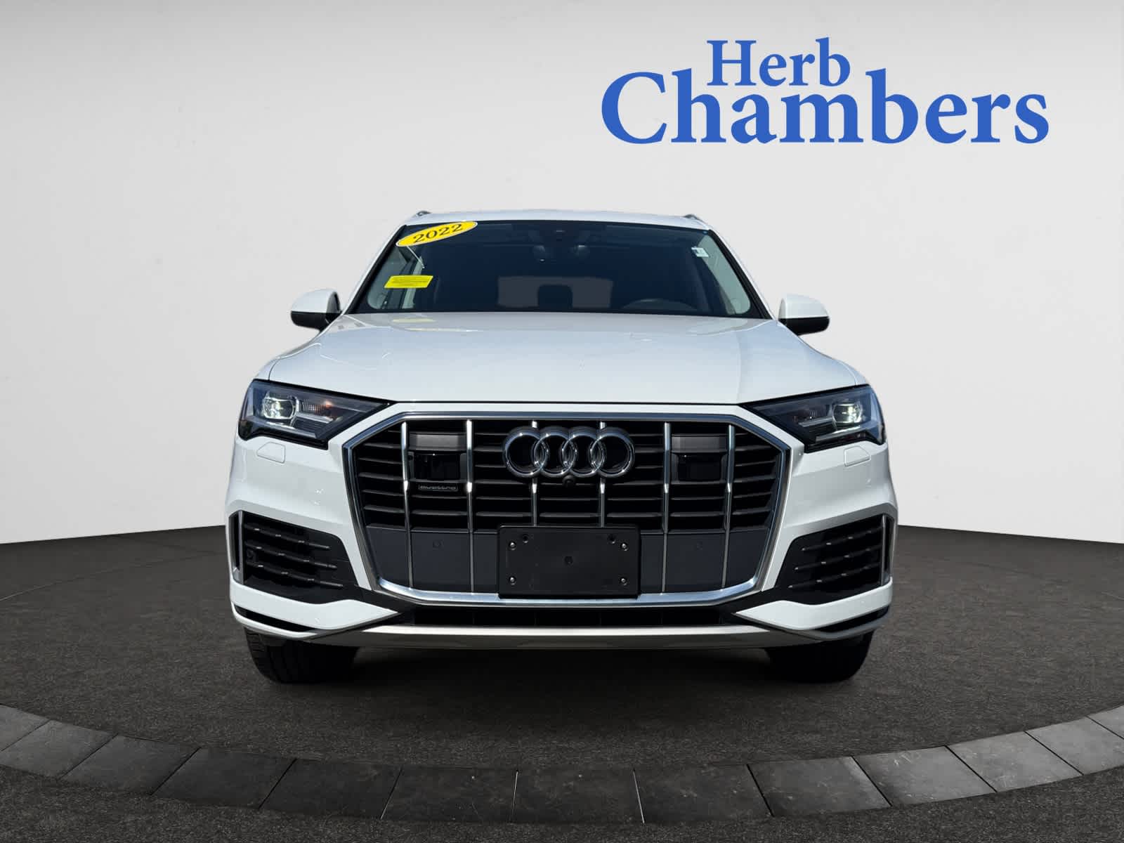 Used 2022 Audi Q7 Premium Plus with VIN WA1LXBF74ND012218 for sale in Brookline, MA