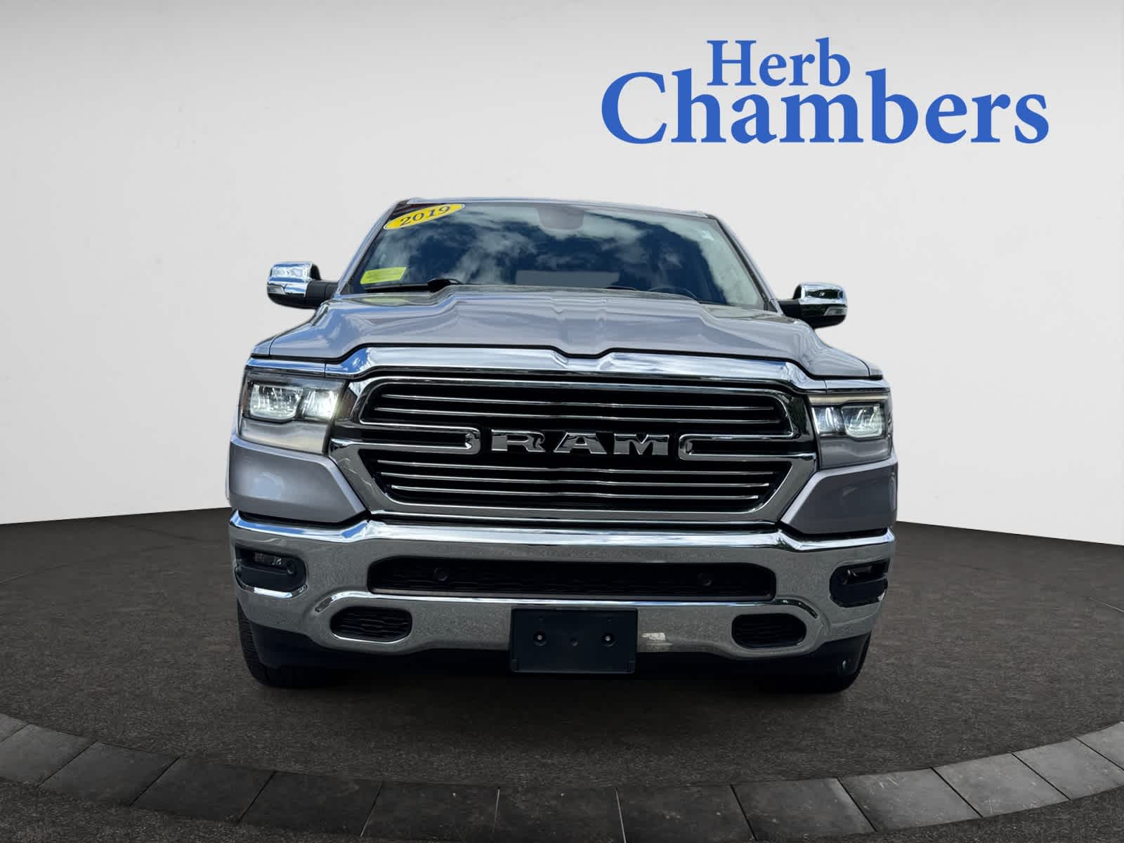 Used 2019 RAM Ram 1500 Pickup Laramie with VIN 1C6SRFJT3KN738396 for sale in Brookline, MA