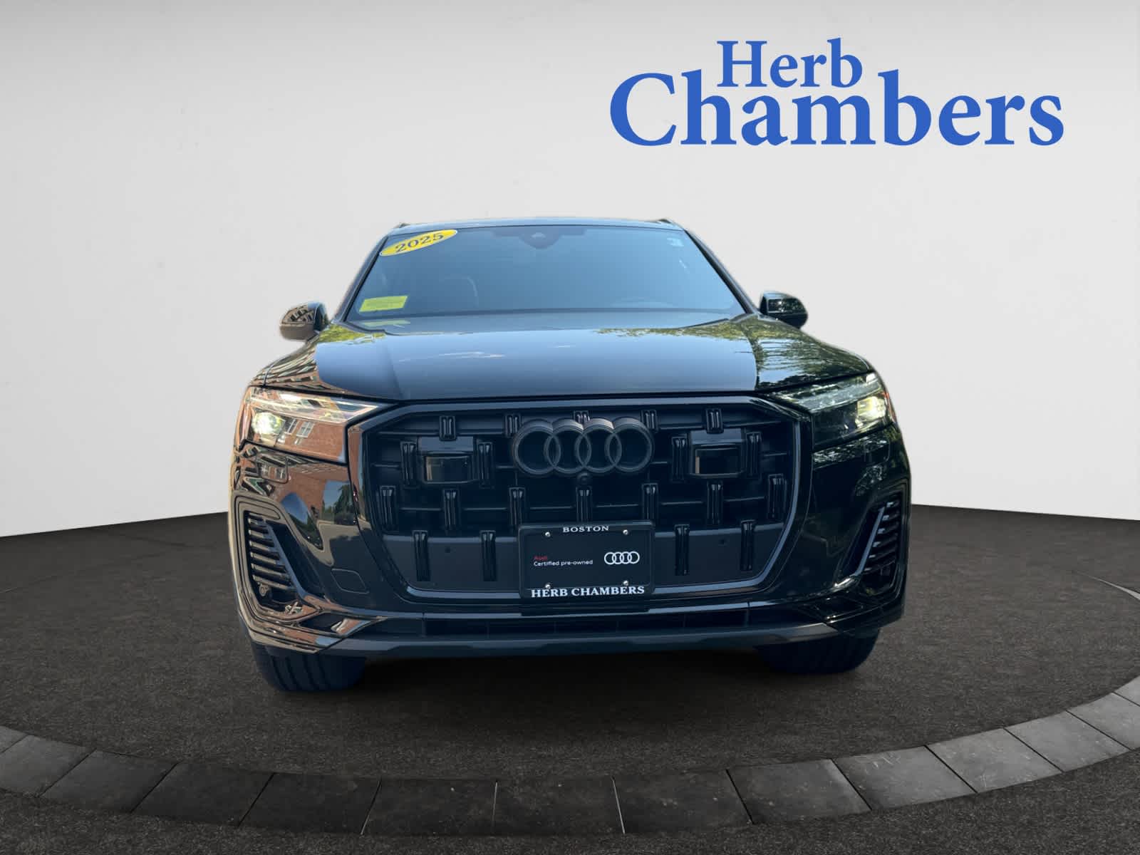 Certified 2025 Audi Q7 Premium Plus with VIN WA1LCBF79SD017325 for sale in Brookline, MA