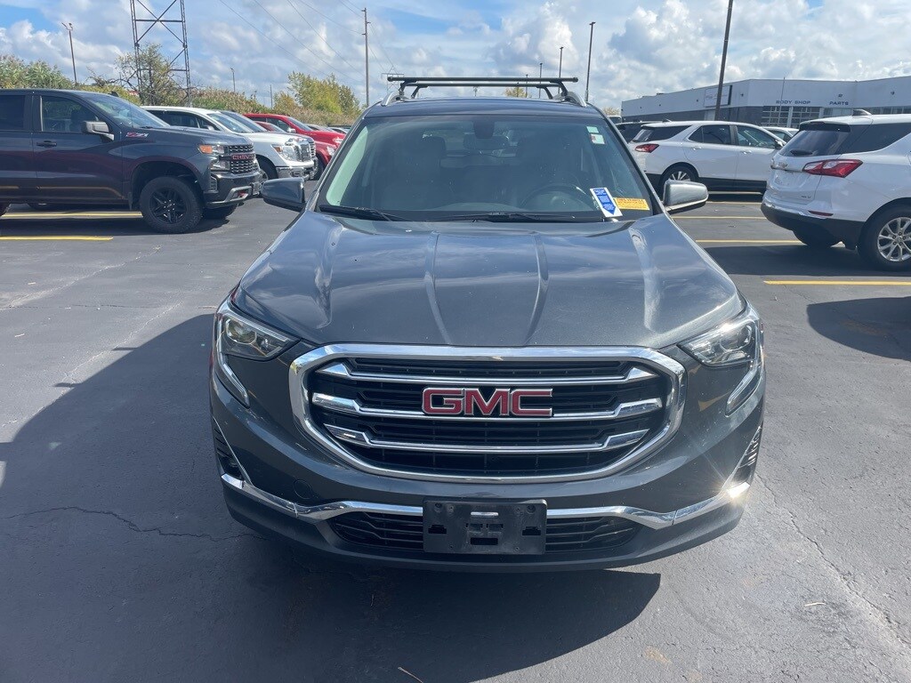 Used 2019 GMC Terrain SLT with VIN 3GKALVEX0KL138856 for sale in Bowmansville, NY