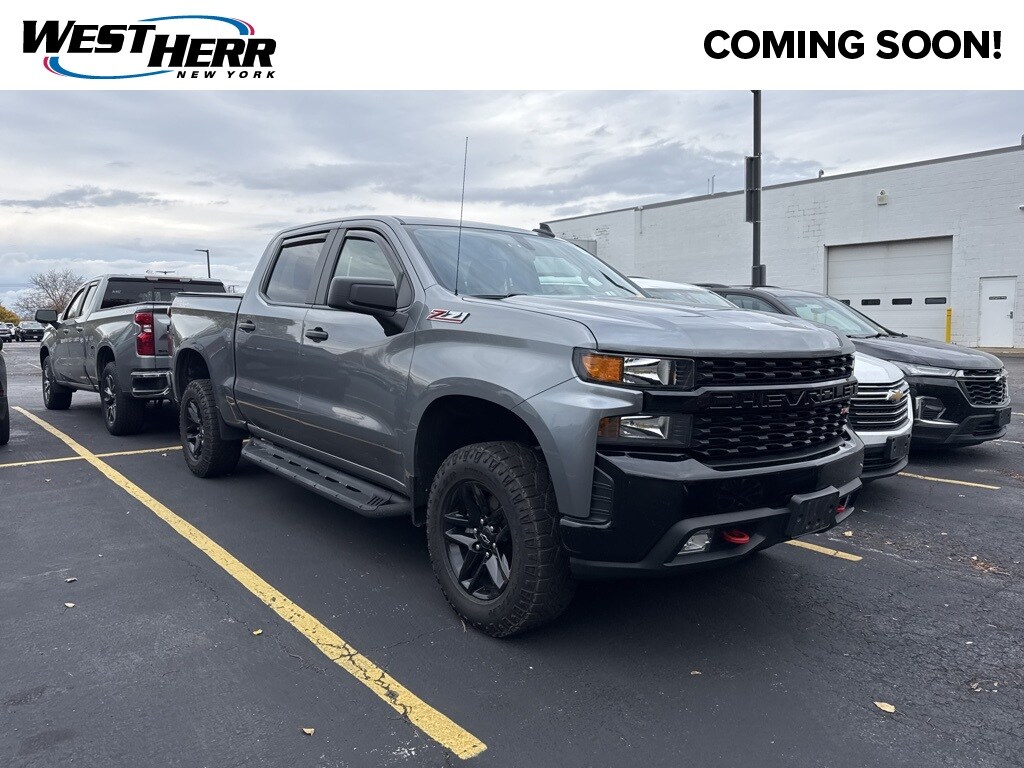 Used 2021 Chevrolet Silverado 1500 Custom Trail Boss Truck Crew Cab