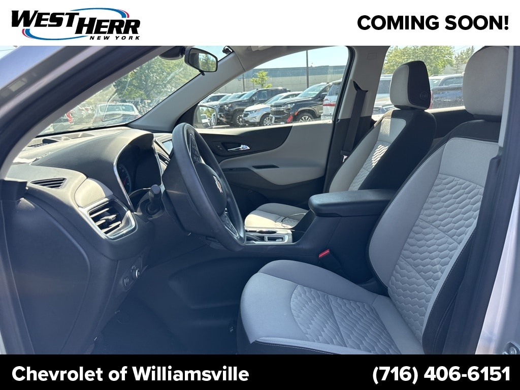 Used 2021 Chevrolet Equinox LS with VIN 3GNAXHEV0MS155737 for sale in Bowmansville, NY