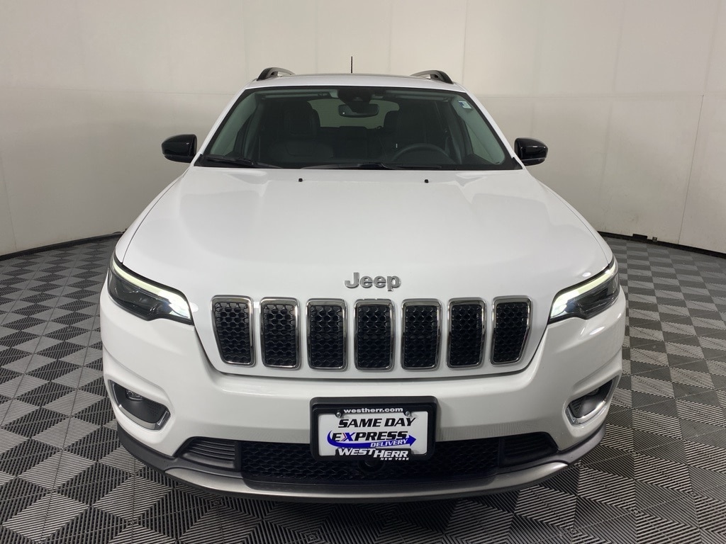Used 2022 Jeep Cherokee Limited with VIN 1C4PJMDX6ND523162 for sale in Bowmansville, NY