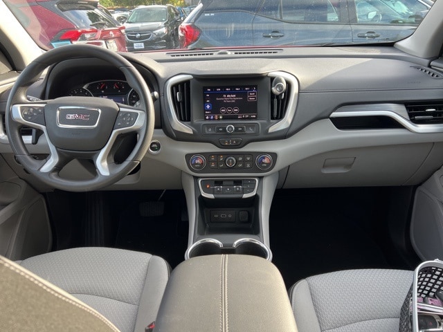 Used 2022 GMC Terrain SLE with VIN 3GKALTEV6NL143308 for sale in Bowmansville, NY