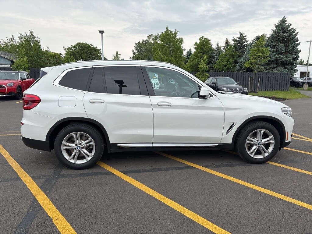 Used 2021 BMW X3 30i with VIN 5UXTY5C09M9F96162 for sale in Bowmansville, NY