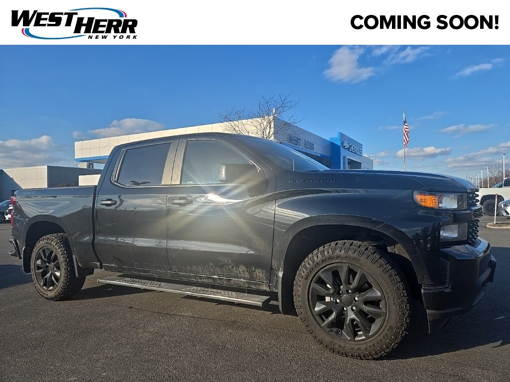 Used 2021 Chevrolet Silverado 1500 Custom Truck Crew Cab
