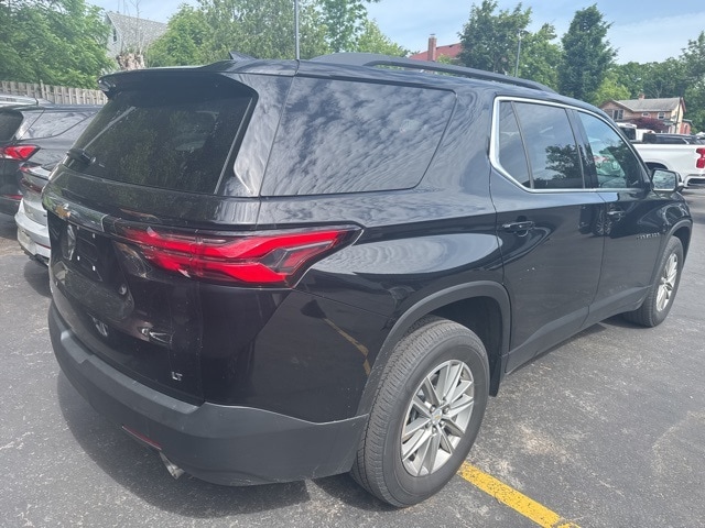 Used 2023 Chevrolet Traverse 1LT with VIN 1GNEVGKW6PJ183773 for sale in Bowmansville, NY