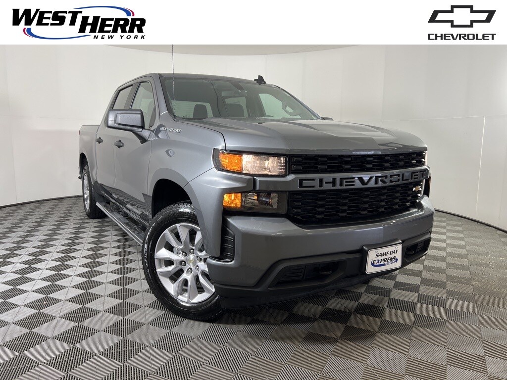 Used 2021 Chevrolet Silverado 1500 Custom Truck Crew Cab
