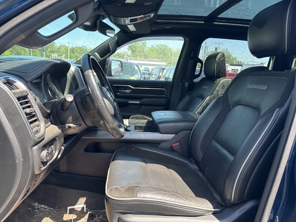 Used 2022 RAM Ram 1500 Pickup Laramie with VIN 1C6SRFRT3NN318775 for sale in Bowmansville, NY
