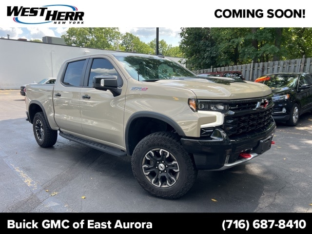 Used 2022 Chevrolet Silverado 1500 ZR2 with VIN 3GCUDHEL4NG670483 for sale in Bowmansville, NY