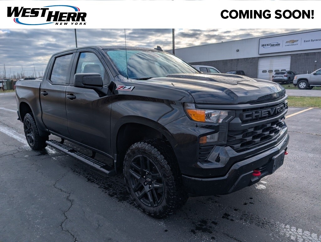 Used 2022 Chevrolet Silverado 1500 Custom Trail Boss Truck Crew Cab