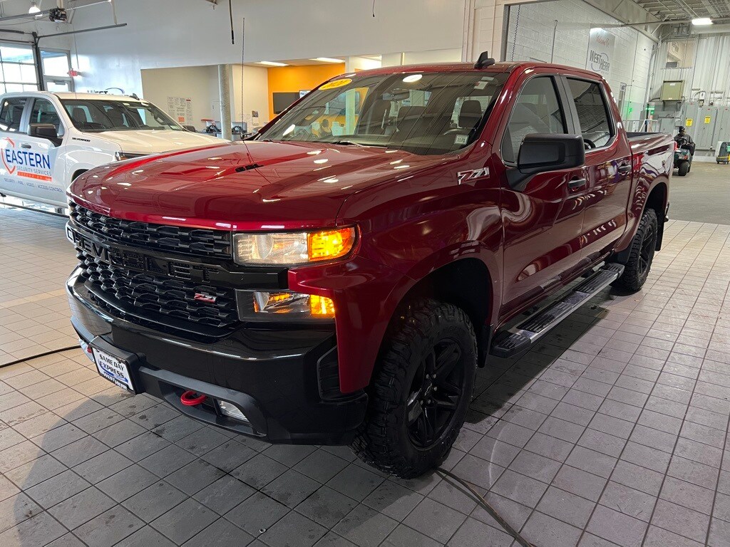 Used 2021 Chevrolet Silverado 1500 Custom Trail Boss Truck Crew Cab