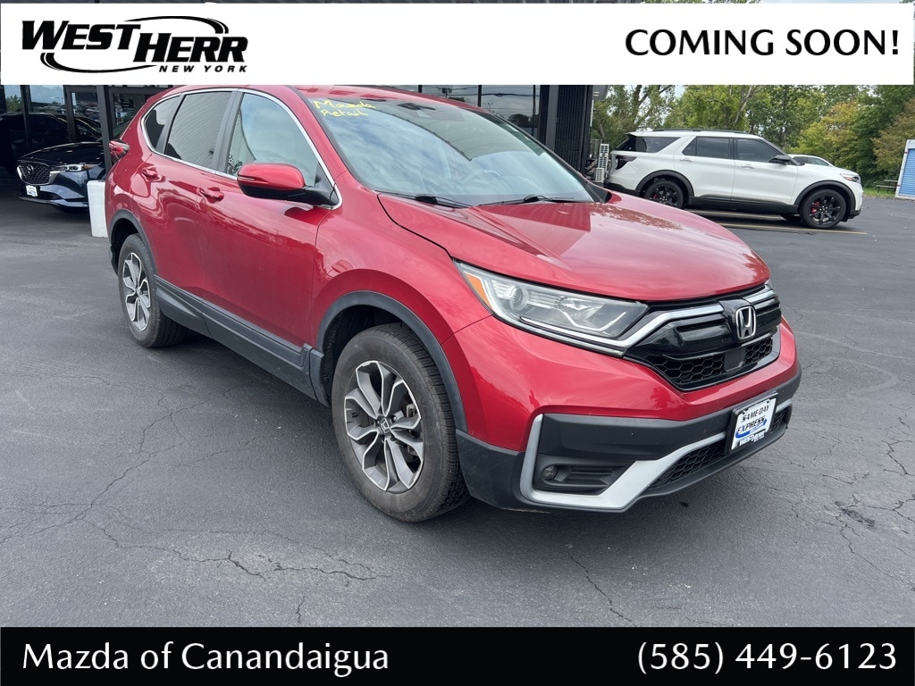 Used 2020 Honda CR-V EX with VIN 2HKRW2H56LH609893 for sale in Bowmansville, NY