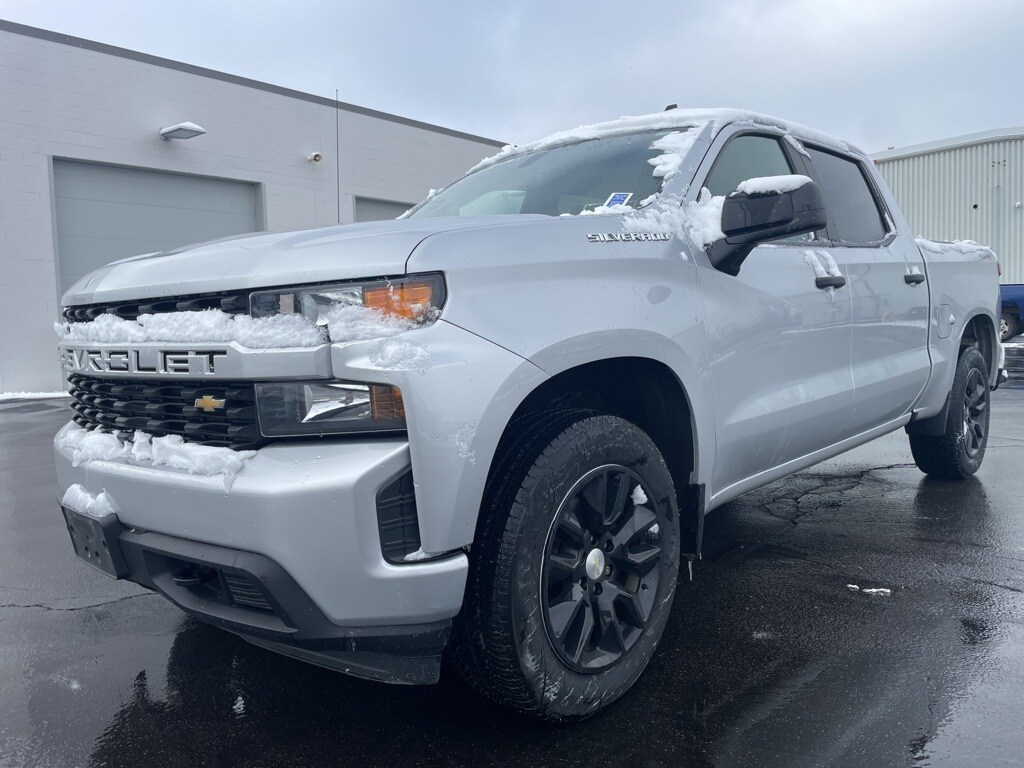 Used 2021 Chevrolet Silverado 1500 Custom Truck Crew Cab