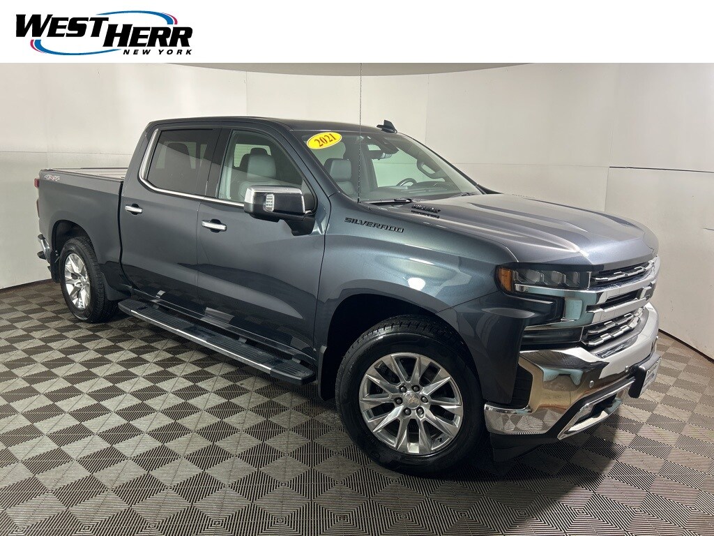 Used 2021 Chevrolet Silverado 1500 LTZ Truck Crew Cab