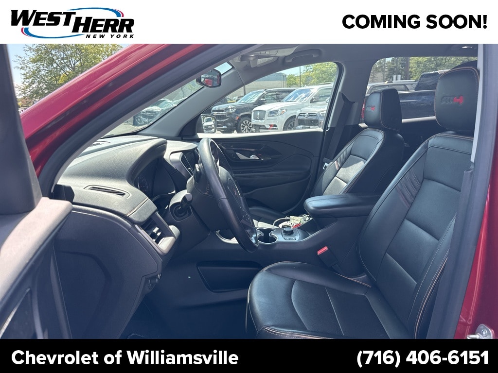 Used 2022 GMC Terrain AT4 with VIN 3GKALYEV9NL215535 for sale in Bowmansville, NY