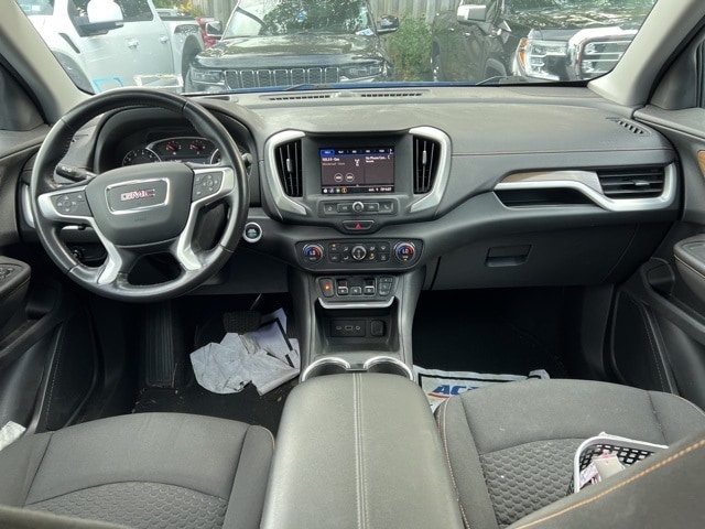 Used 2021 GMC Terrain SLE with VIN 3GKALTEV1ML384711 for sale in Bowmansville, NY