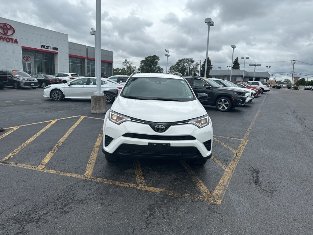 Used 2018 Toyota RAV4 LE with VIN 2T3BFREV7JW745812 for sale in Bowmansville, NY