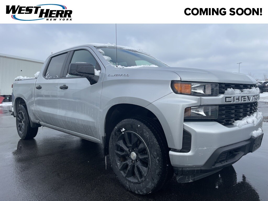 Used 2021 Chevrolet Silverado 1500 Custom Truck Crew Cab