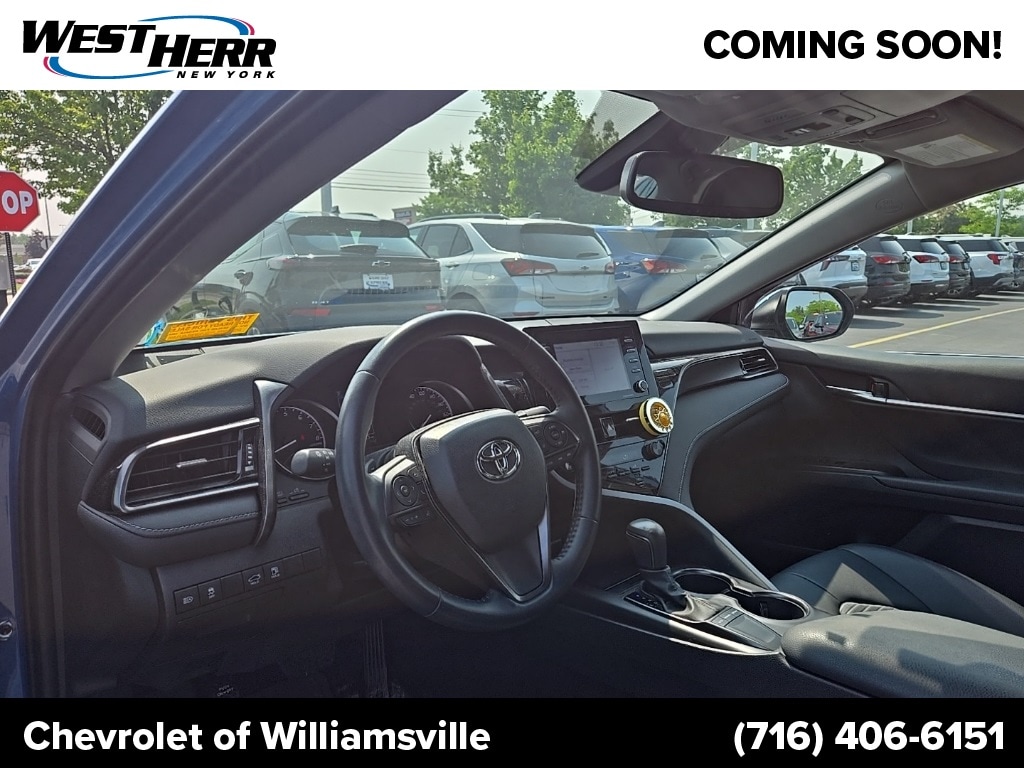 Used 2023 Toyota Camry SE with VIN 4T1T11AK1PU120887 for sale in Bowmansville, NY