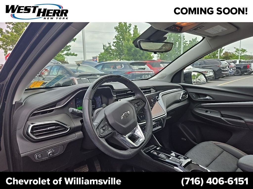 Used 2023 Chevrolet Bolt EUV Premier with VIN 1G1FZ6S0XP4142741 for sale in Bowmansville, NY