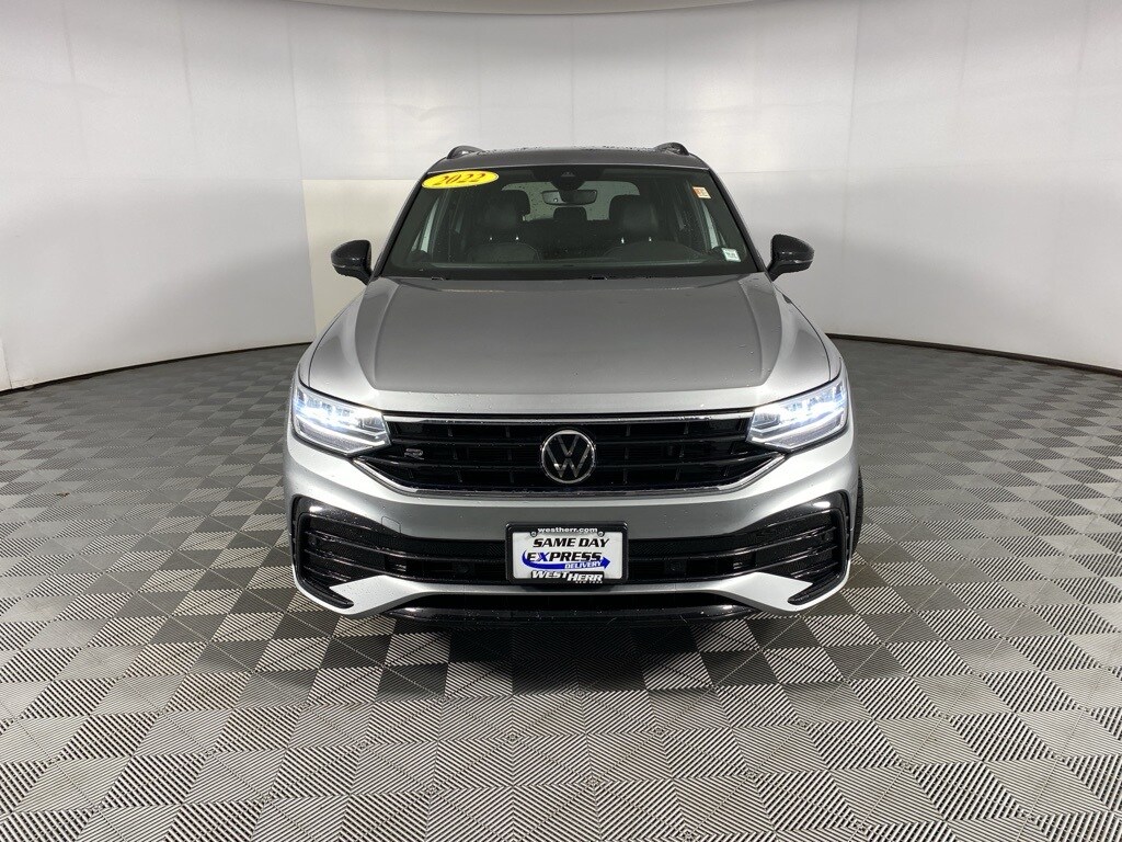 Used 2022 Volkswagen Tiguan 2.0T SE R-Line Black SUV