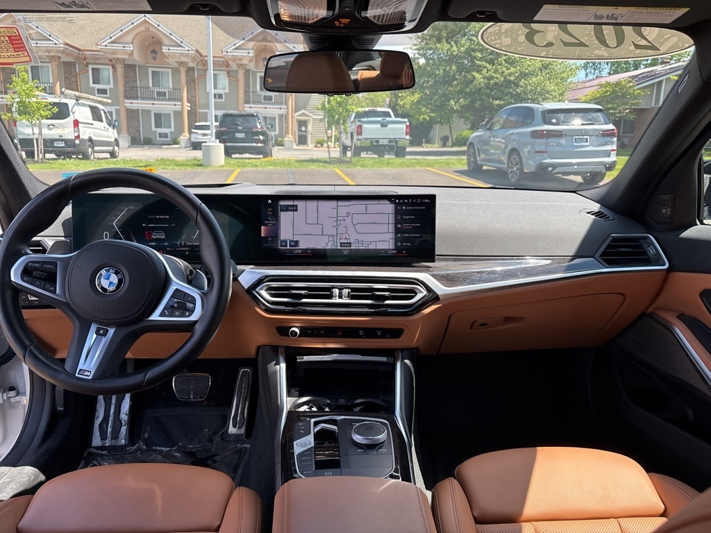 Used 2023 BMW 3 Series M340i with VIN 3MW49FF04P8C89804 for sale in Bowmansville, NY
