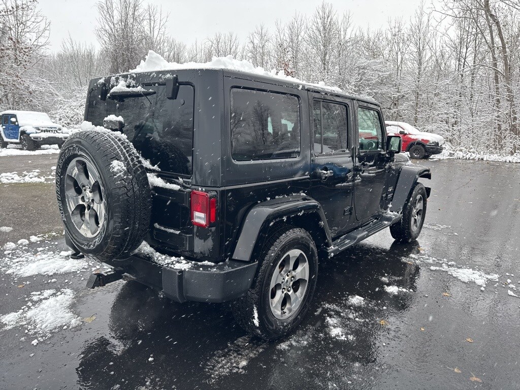 Used 2017 Jeep Wrangler JK Unlimited Sahara 4x4 SUV
