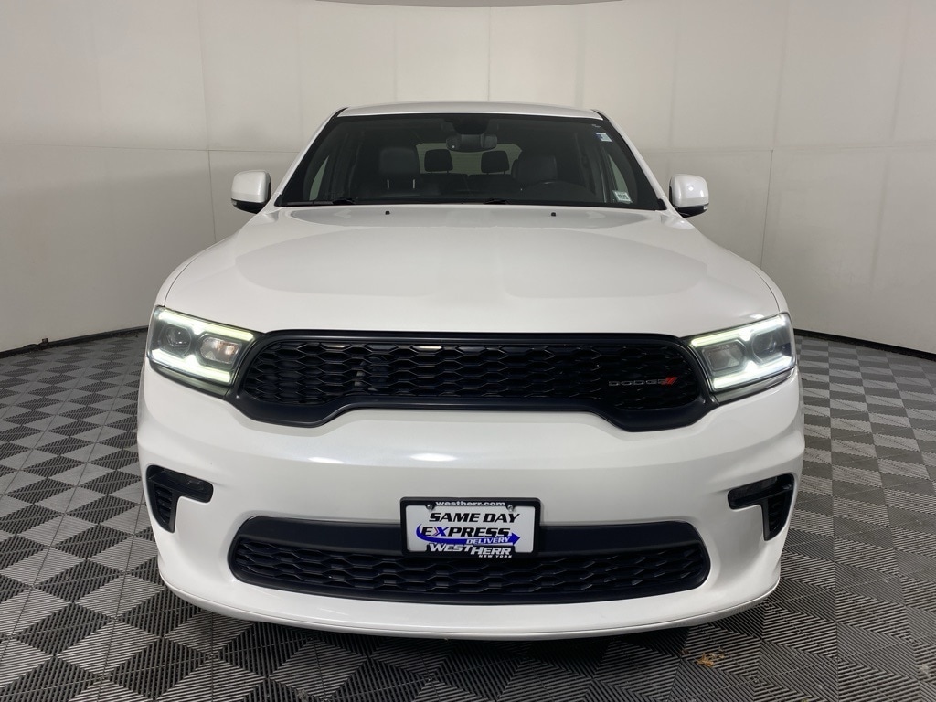 Used 2021 Dodge Durango GT Plus with VIN 1C4RDJDGXMC799024 for sale in Bowmansville, NY