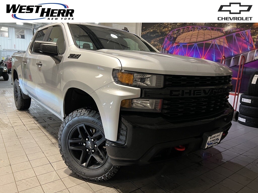 Used 2019 Chevrolet Silverado 1500 Silverado Custom Trail Boss Truck Crew Cab