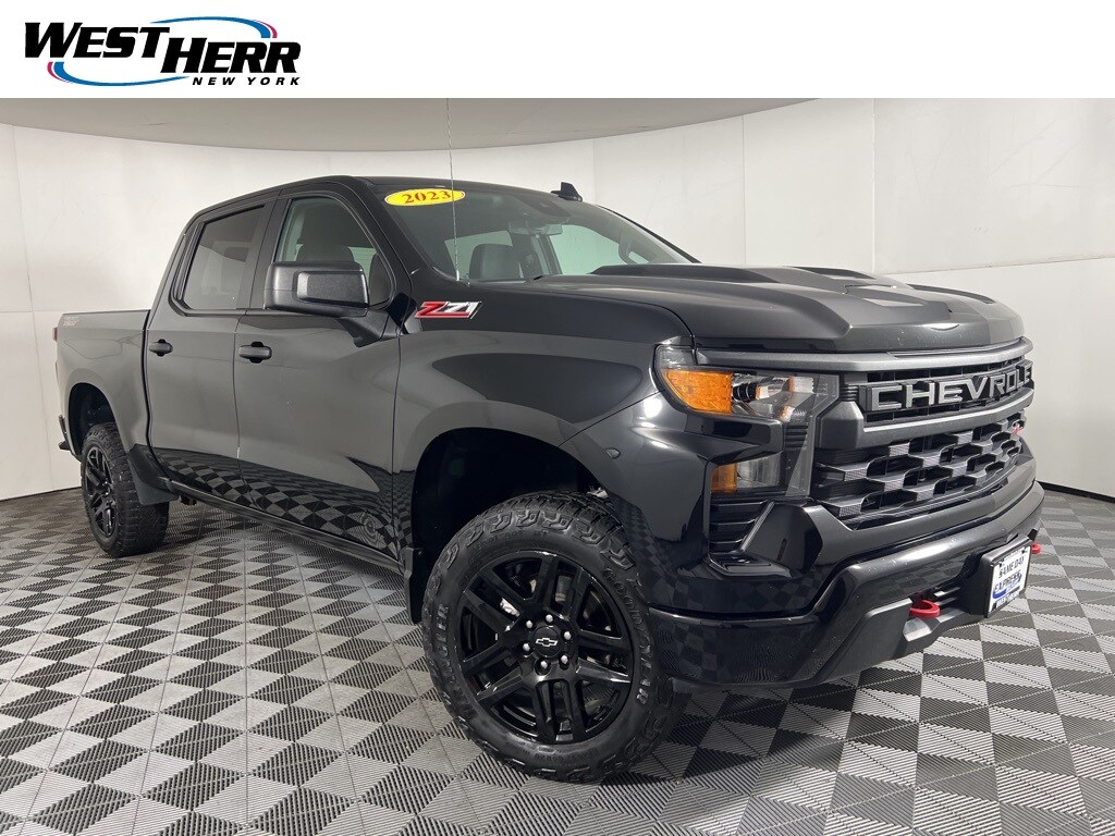 Used 2023 Chevrolet Silverado 1500 Custom Trail Boss Truck Crew Cab