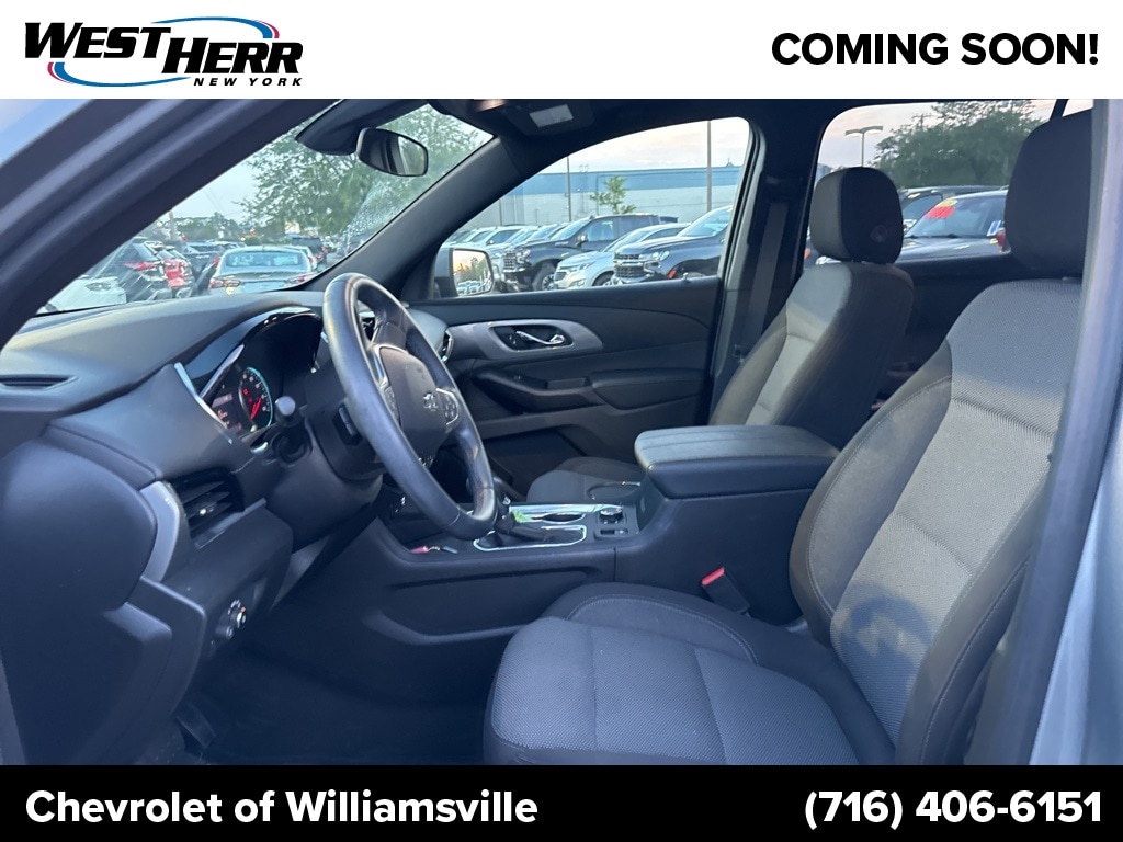 Used 2023 Chevrolet Traverse 1LT with VIN 1GNEVGKW6PJ151177 for sale in Bowmansville, NY