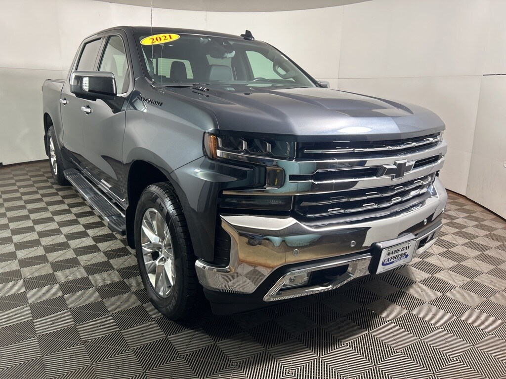 Used 2021 Chevrolet Silverado 1500 LTZ Truck Crew Cab