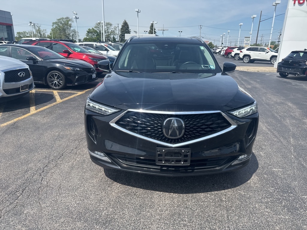 Used 2023 Acura MDX Advance Package with VIN 5J8YE1H80PL025429 for sale in Bowmansville, NY