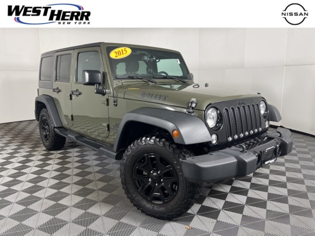 Used 2015 Jeep Wrangler Unlimited Sport 4x4 SUV