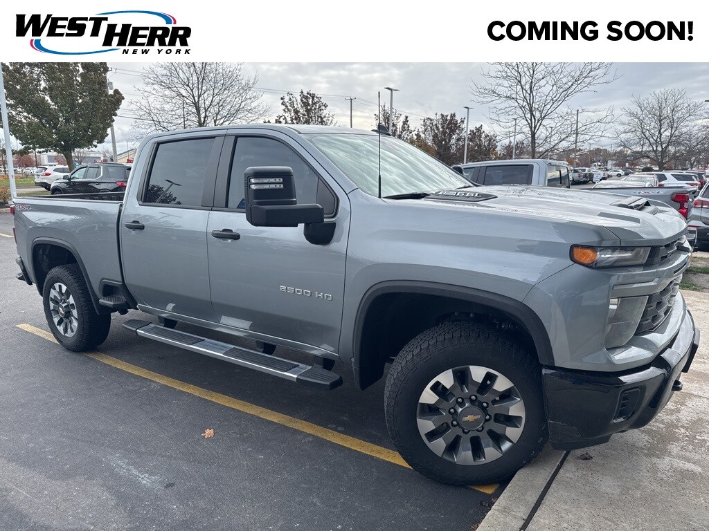 Used 2024 Chevrolet Silverado 2500 HD Custom Truck Crew Cab