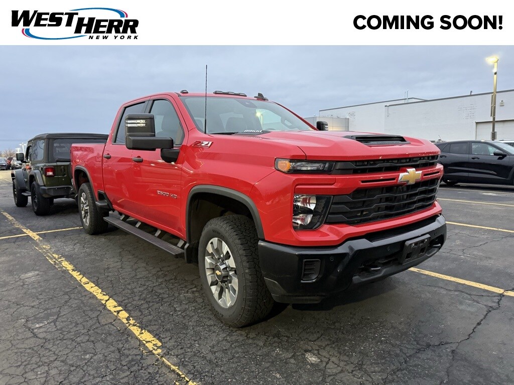 Certified 2025 Chevrolet Silverado 2500 HD Custom Truck Crew Cab