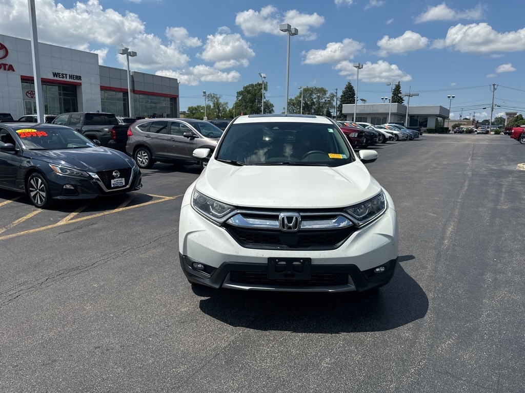 Used 2017 Honda CR-V EX with VIN 5J6RW2H5XHL041564 for sale in Bowmansville, NY