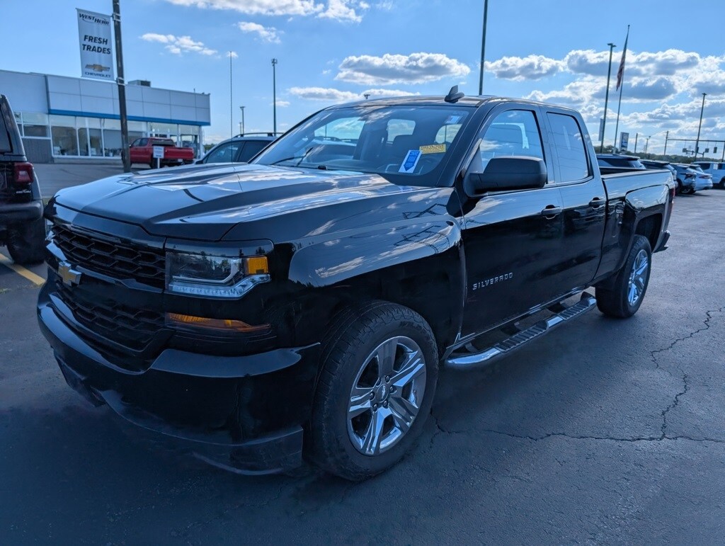 Used 2018 Chevrolet Silverado 1500 Silverado Custom Truck Double Cab