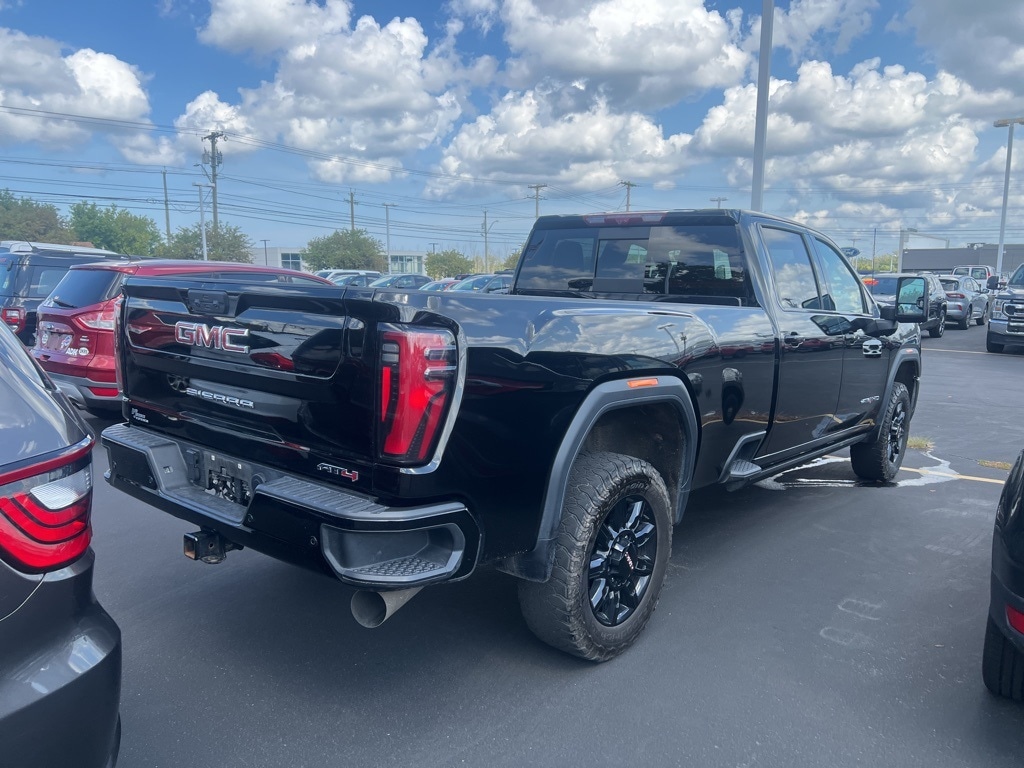 Used 2024 GMC Sierra 3500HD AT4 with VIN 1GT49VEY5RF150327 for sale in Bowmansville, NY