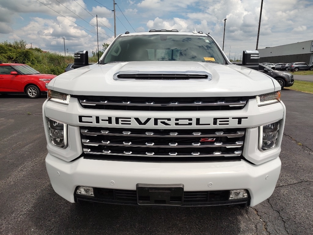 Used 2021 Chevrolet Silverado 2500HD LTZ with VIN 1GC4YPE72MF144354 for sale in Bowmansville, NY