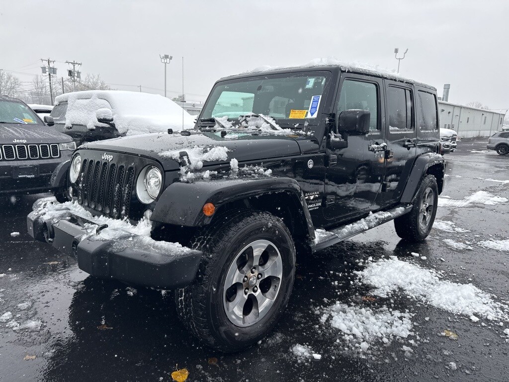 Used 2017 Jeep Wrangler JK Unlimited Sahara 4x4 SUV