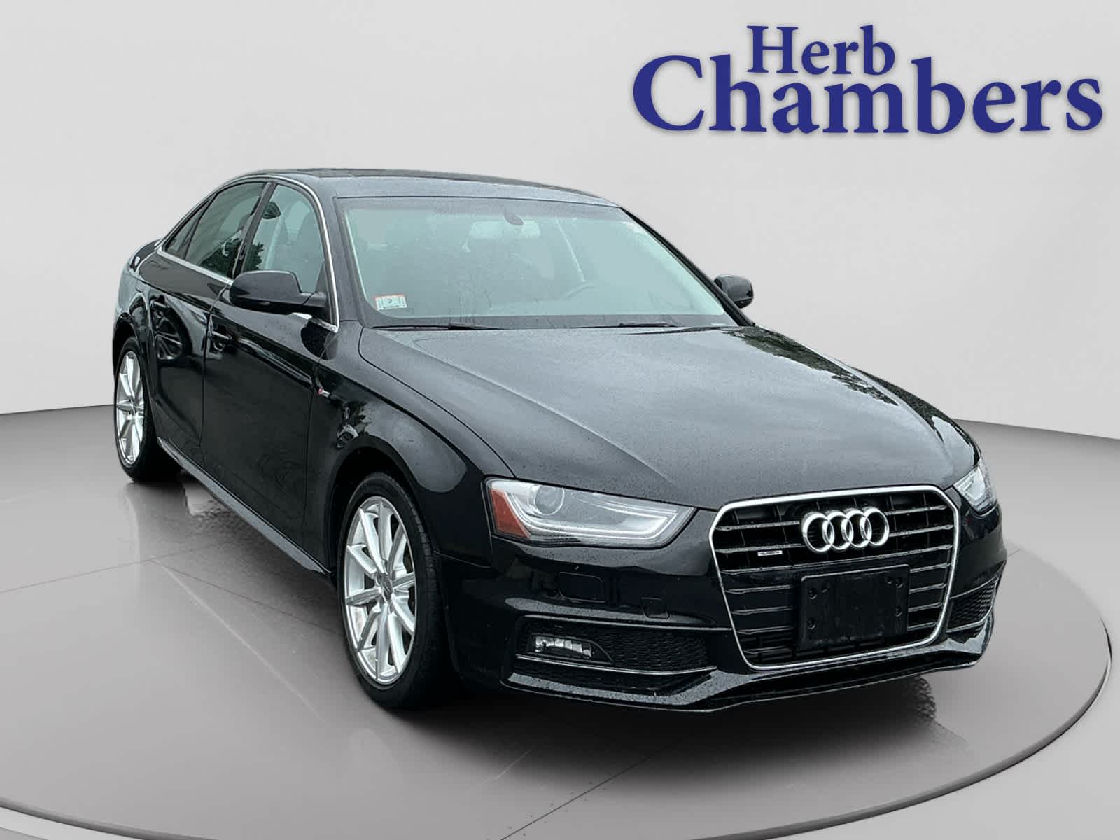 Brilliant Black 2014 Audi A4 Sedan All-Wheel Drive Automatic