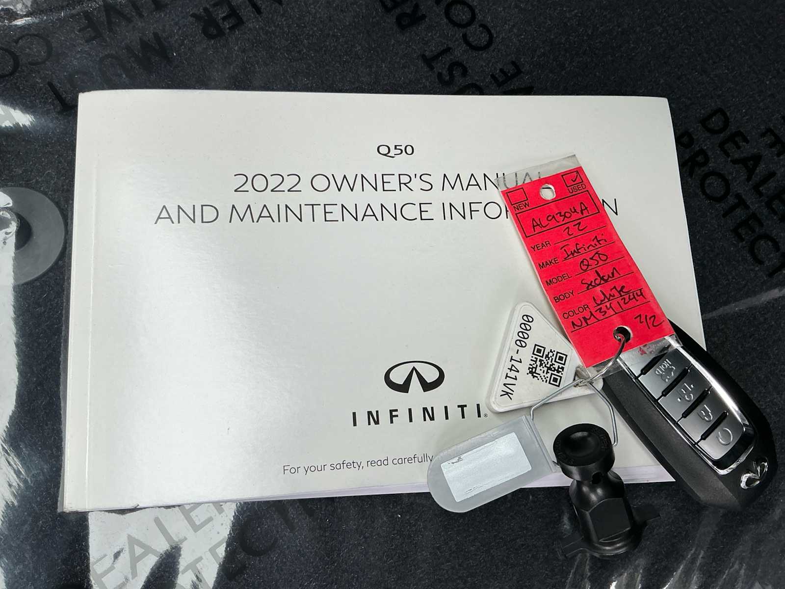 used 2022 INFINITI Q50 car, priced at $27,499