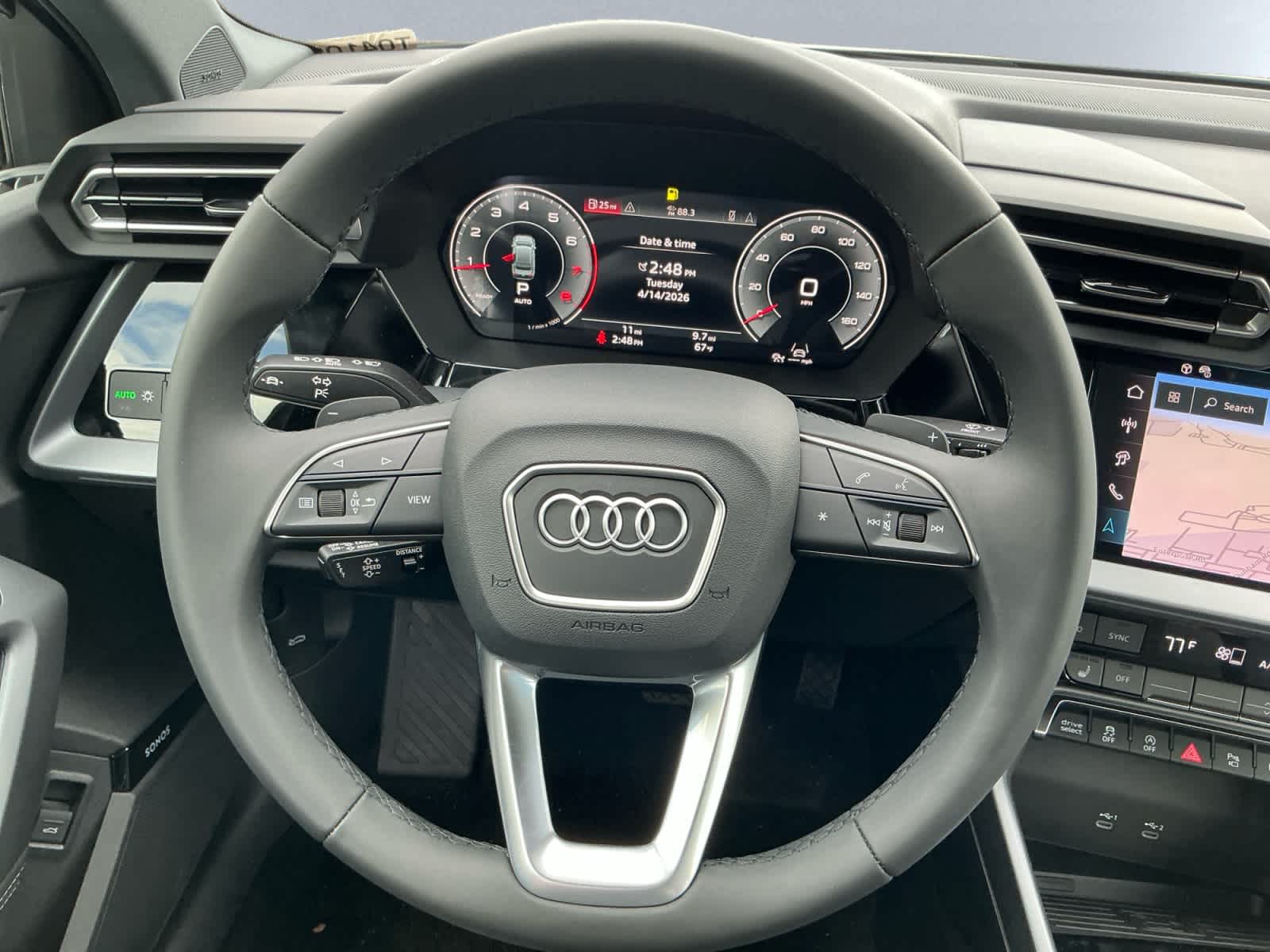 new 2026 Audi A3 car, priced at $47,210