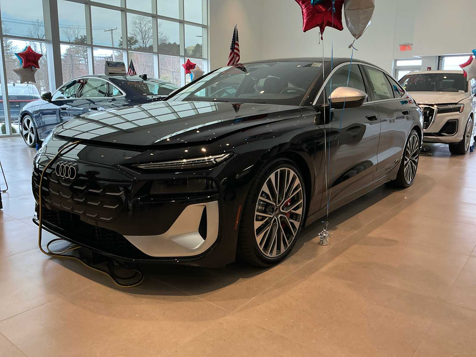 new 2025 Audi S6 Sportback e-tron car, priced at $85,750