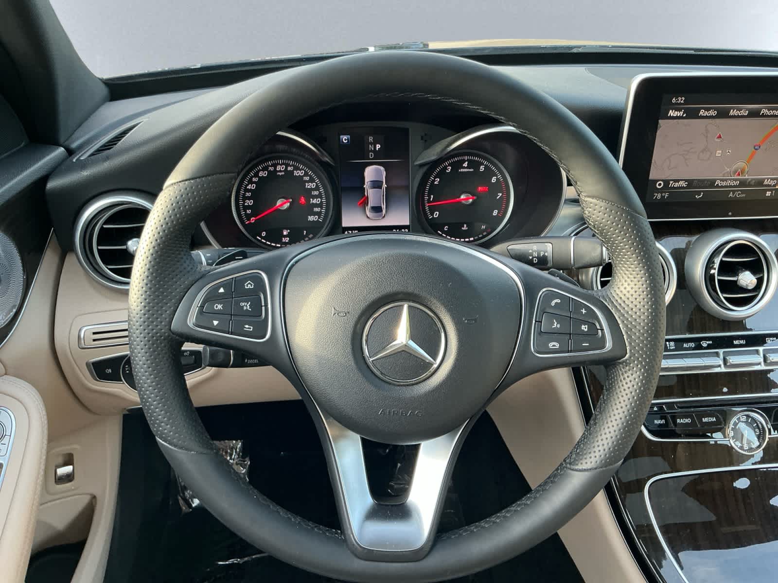 used 2018 Mercedes-Benz C-Class car, priced at $18,997