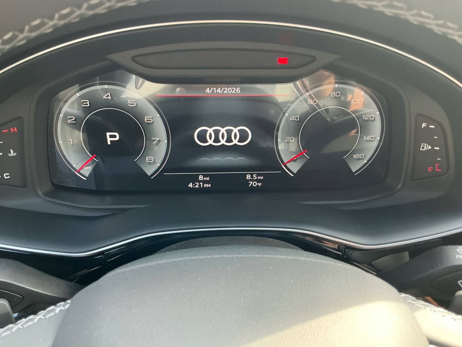 new 2026 Audi Q7 car, priced at $78,445